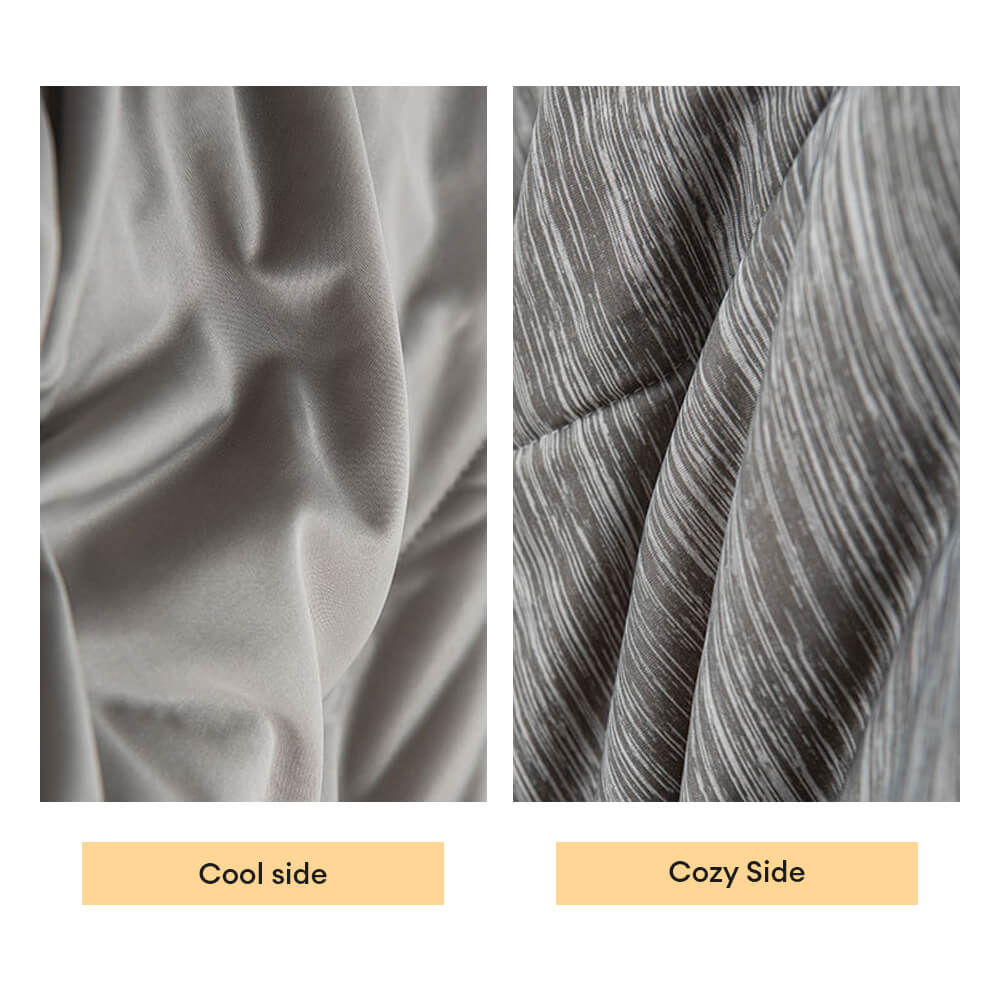 Skin-Friendly Breathable Lightweight Cooling Comforter for Deep Sleep