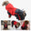 Oxford Fabric Waterproof Dog Full-Cover Raincoat with Legs and Hood