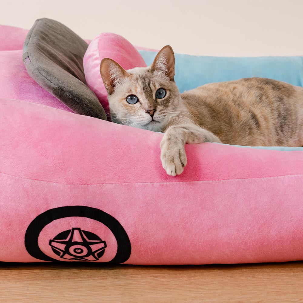 Cama de gato de carreras de carreras convertibles clásicas - FUST ＆ FUR