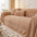 Plush Arch Pattern Modern Dual-Use Throw Blanket Couch Cover