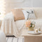 Plush Arch Pattern Modern Dual-Use Throw Blanket Couch Cover